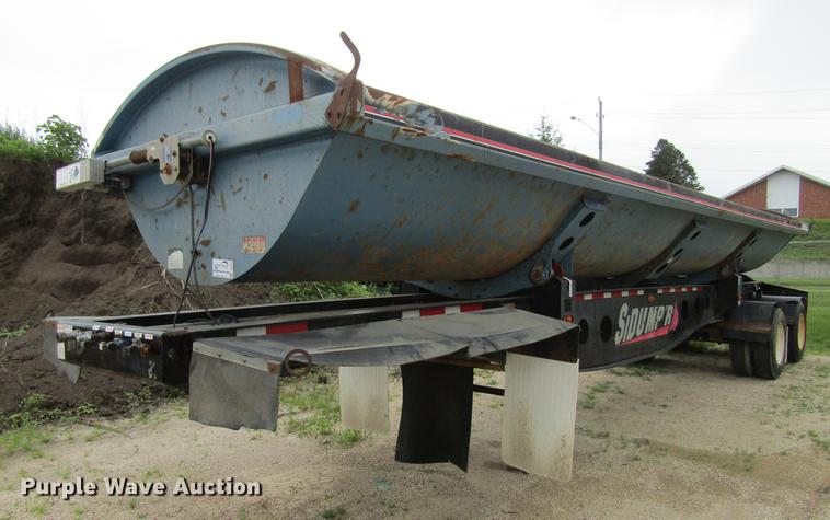 image for item DF3836 2007 Sidumpr side dump trailer