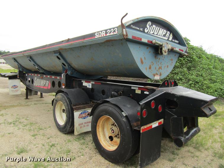image for item DF3836 2007 Sidumpr side dump trailer