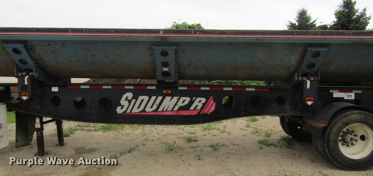 image for item DF3836 2007 Sidumpr side dump trailer