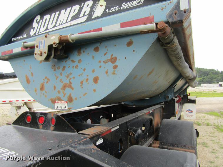 image for item DF3836 2007 Sidumpr side dump trailer