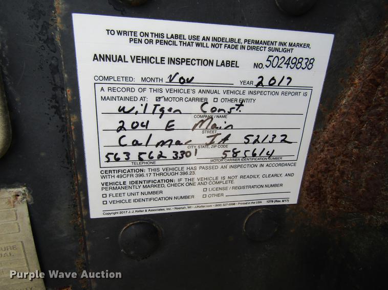 image for item DF3836 2007 Sidumpr side dump trailer