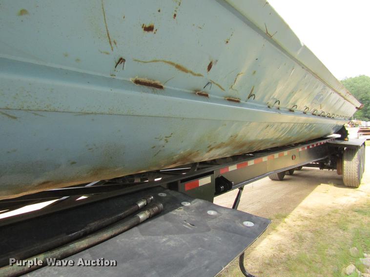 image for item DF3838 1999 Smithco side dump trailer