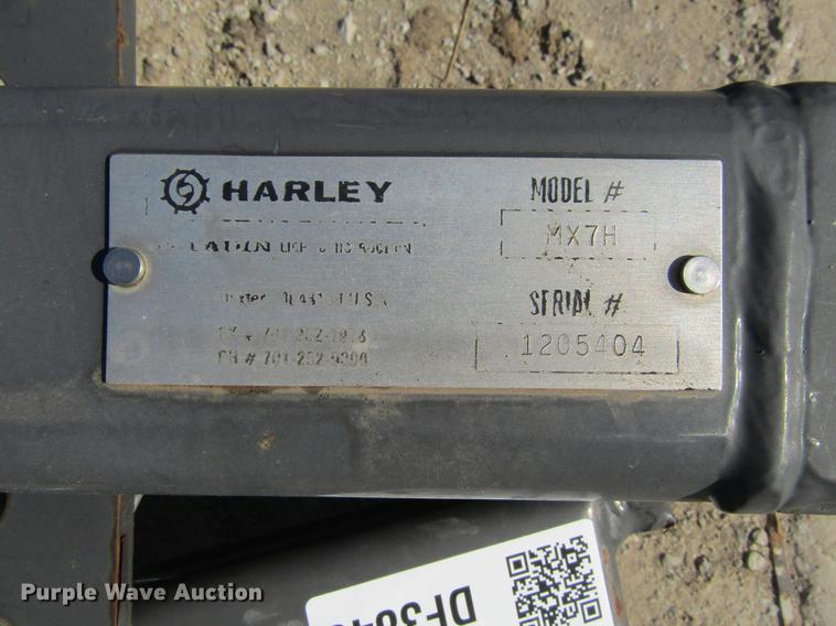 image for item DF3840 2004 Harley MX7H power box rake