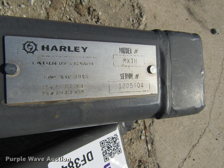 image for item DF3840 2004 Harley MX7H power box rake