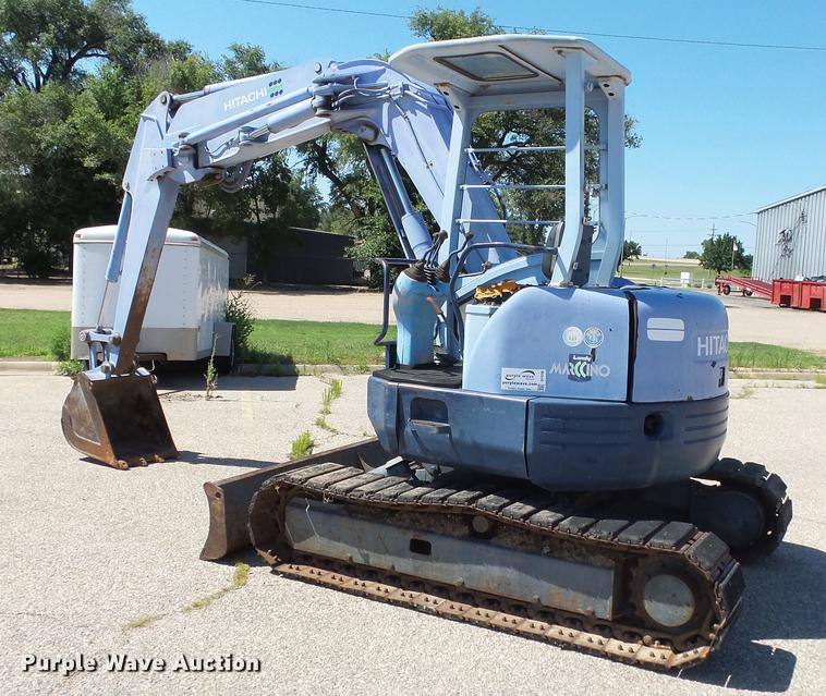 image for item DF4286 Hitachi EX55UR mini excavator