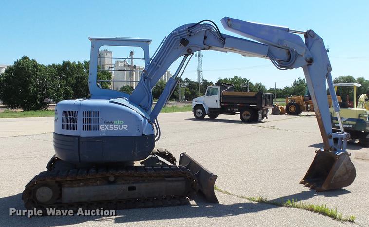 image for item DF4286 Hitachi EX55UR mini excavator