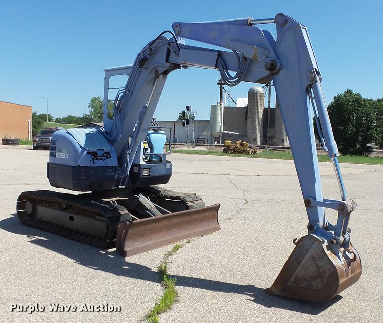 image for item DF4286 Hitachi EX55UR mini excavator