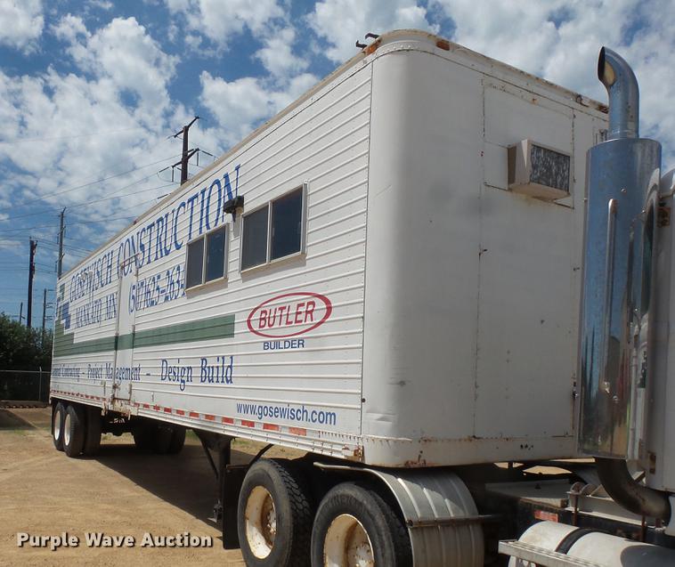 image for item DV9379 1978 Timpte dry van office trailer