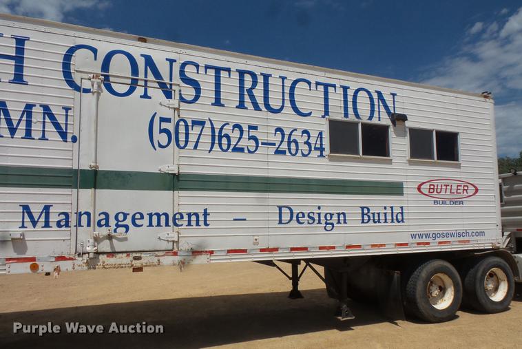 image for item DV9379 1978 Timpte dry van office trailer