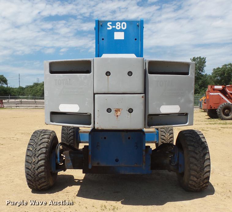image for item DV9380 1995 Genie S80 boom lift