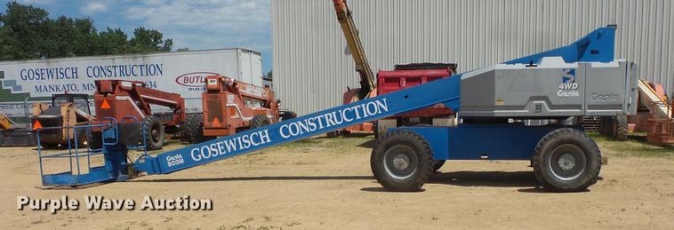 image for item DV9380 1995 Genie S80 boom lift