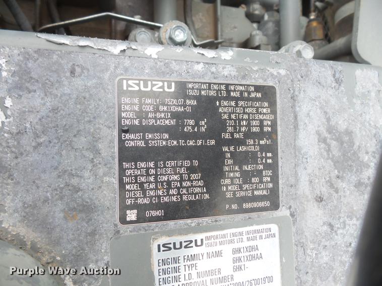 image for item DV9384 2008 Hitachi ZX350LC-3 excavator