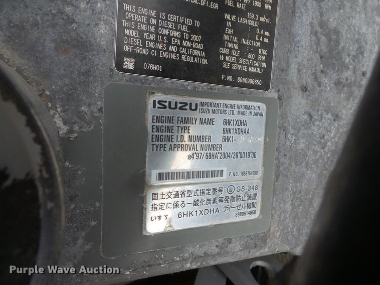 image for item DV9384 2008 Hitachi ZX350LC-3 excavator