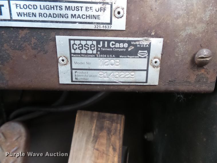 image for item DV9385 1981 Case W20B wheel loader