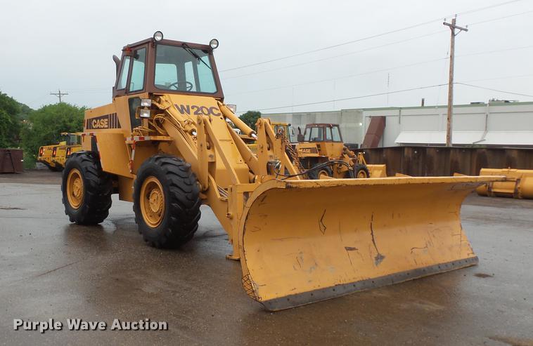 image for item DV9386 1984 Case W20C wheel loader