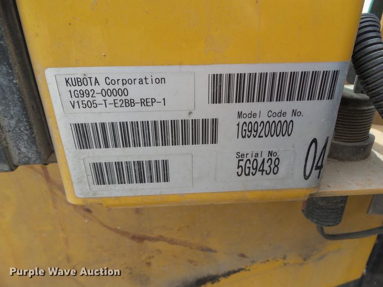 image for item DZ9333 2005 Vermeer D7X11 Series II directional boring unit