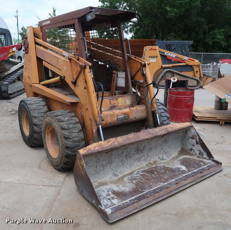 image for item EF9769 1993 Case 1845C skid steer