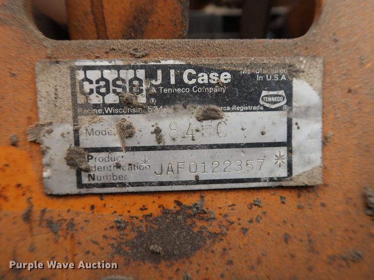 image for item EF9769 1993 Case 1845C skid steer