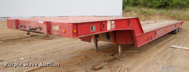 image for item EK9502 1996 Landoll tilt deck equipment trailer