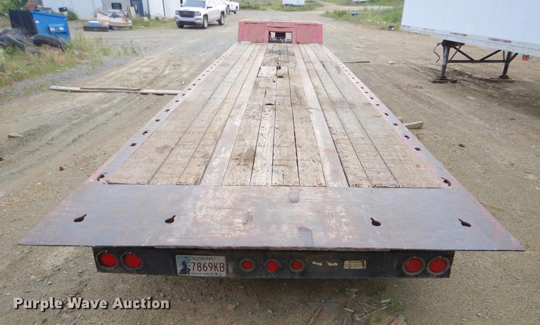 image for item EK9502 1996 Landoll tilt deck equipment trailer