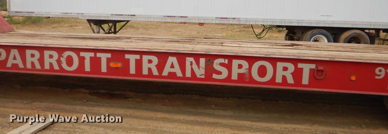 image for item EK9502 1996 Landoll tilt deck equipment trailer