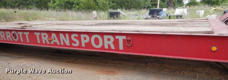 image for item EK9502 1996 Landoll tilt deck equipment trailer