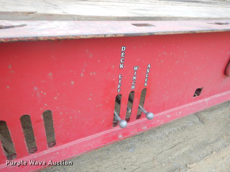 image for item EK9502 1996 Landoll tilt deck equipment trailer