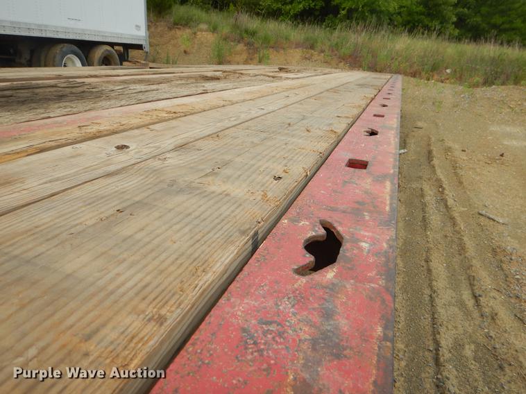 image for item EK9502 1996 Landoll tilt deck equipment trailer