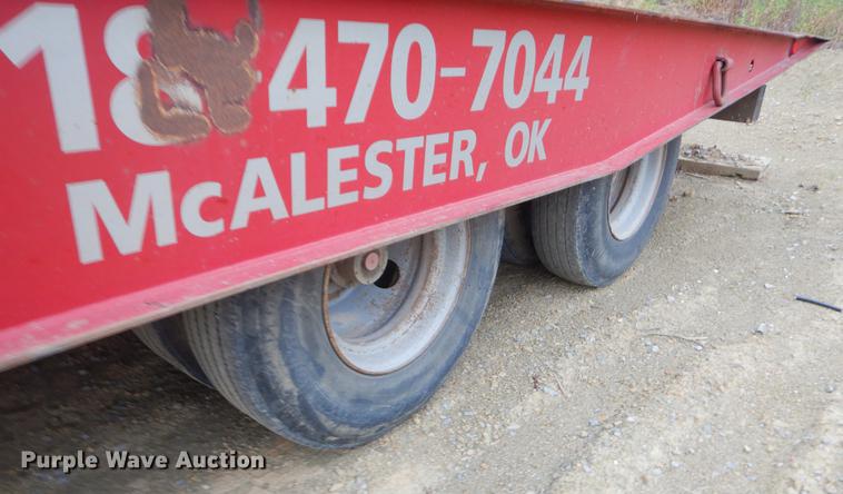 image for item EK9502 1996 Landoll tilt deck equipment trailer