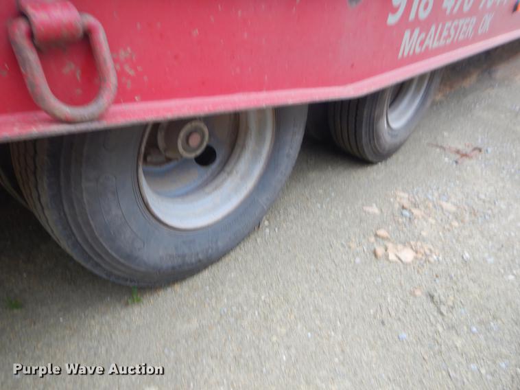 image for item EK9502 1996 Landoll tilt deck equipment trailer