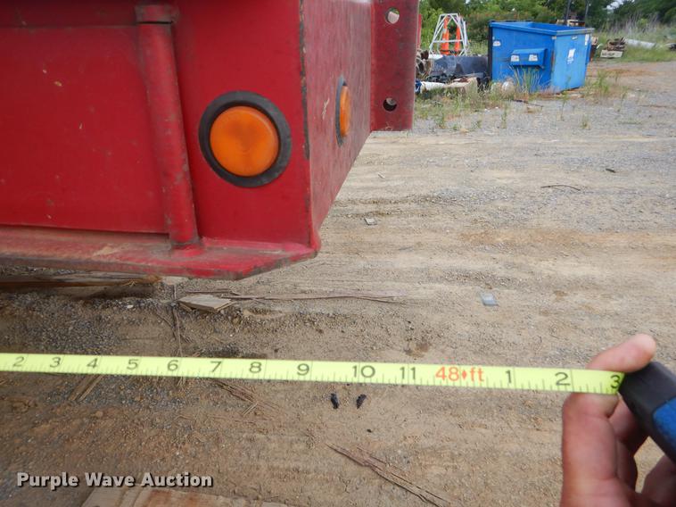 image for item EK9502 1996 Landoll tilt deck equipment trailer