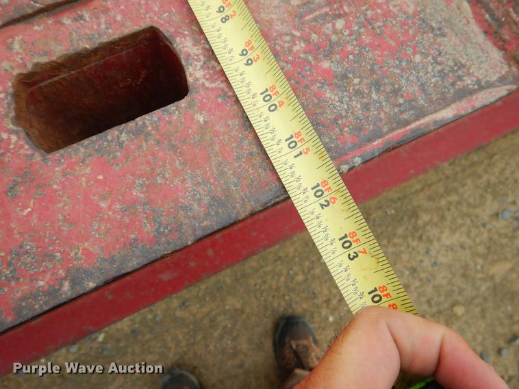 image for item EK9502 1996 Landoll tilt deck equipment trailer