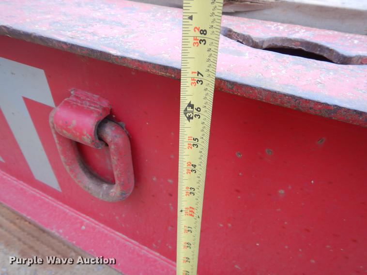 image for item EK9502 1996 Landoll tilt deck equipment trailer