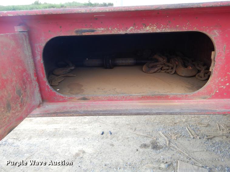 image for item EK9502 1996 Landoll tilt deck equipment trailer