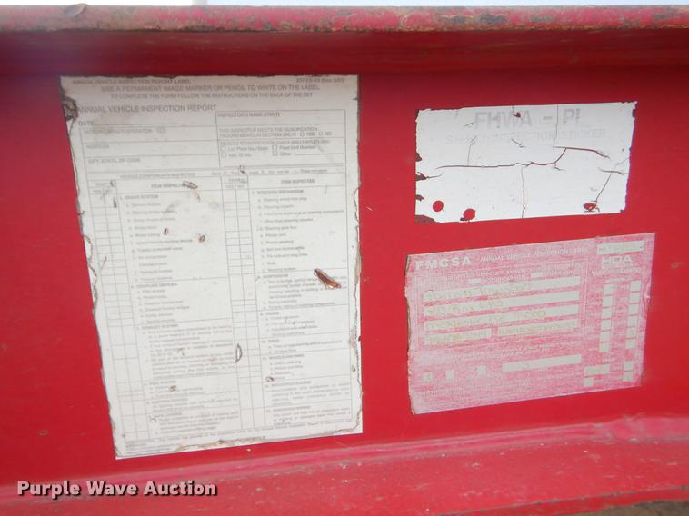 image for item EK9502 1996 Landoll tilt deck equipment trailer