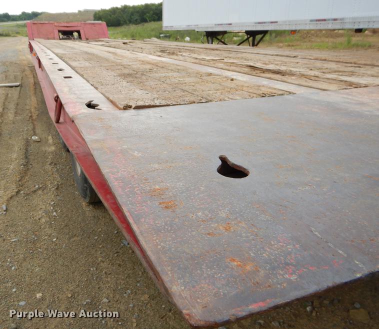 image for item EK9502 1996 Landoll tilt deck equipment trailer