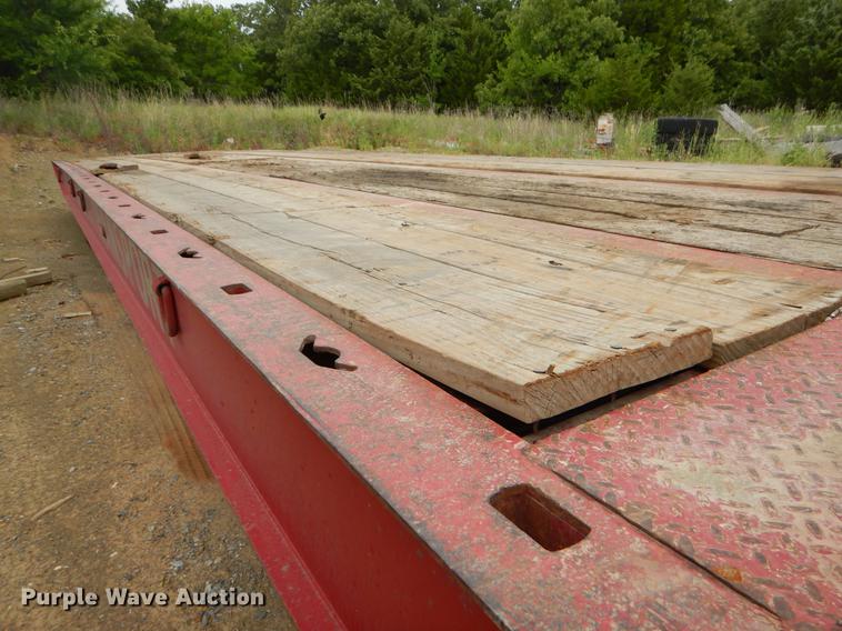 image for item EK9502 1996 Landoll tilt deck equipment trailer