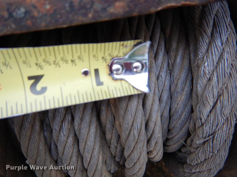 image for item EK9502 1996 Landoll tilt deck equipment trailer