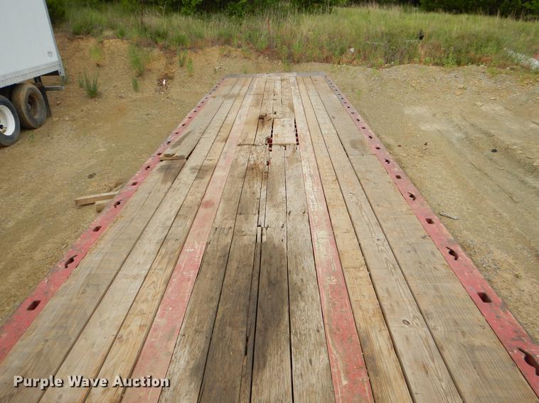 image for item EK9502 1996 Landoll tilt deck equipment trailer