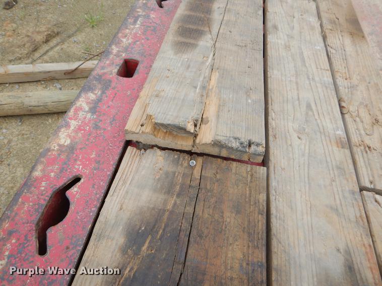 image for item EK9502 1996 Landoll tilt deck equipment trailer