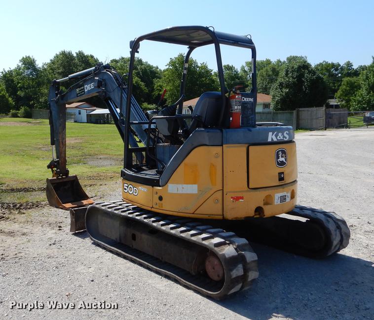 image for item EK9547 2006 John Deere 50D mini excavator