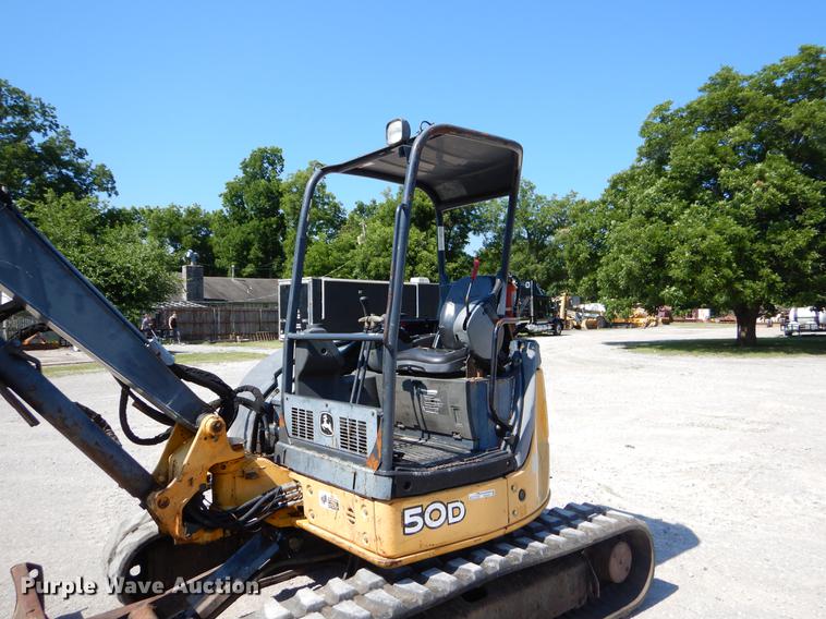 image for item EK9547 2006 John Deere 50D mini excavator