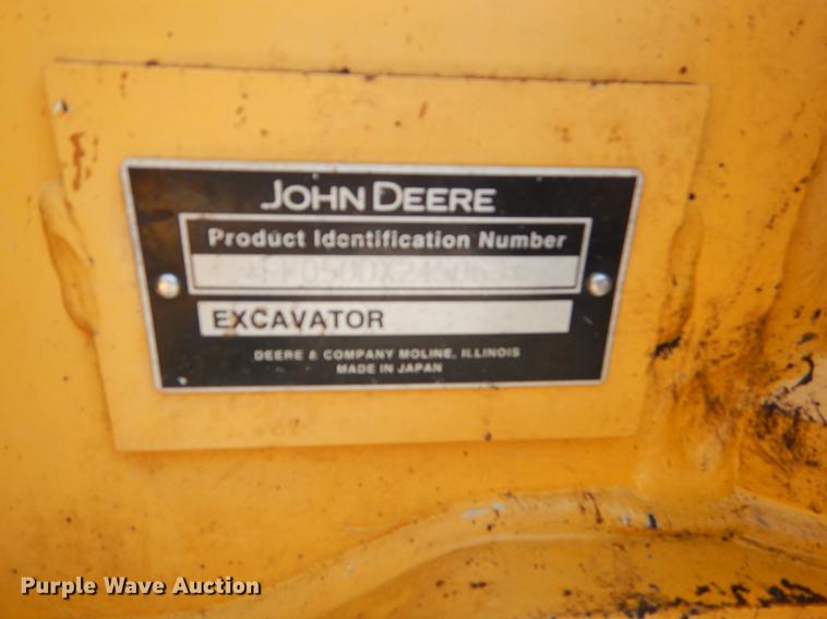 image for item EK9547 2006 John Deere 50D mini excavator