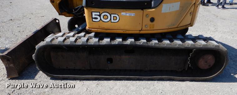 image for item EK9547 2006 John Deere 50D mini excavator