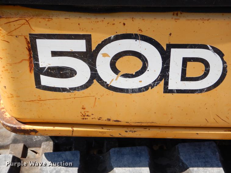 image for item EK9547 2006 John Deere 50D mini excavator