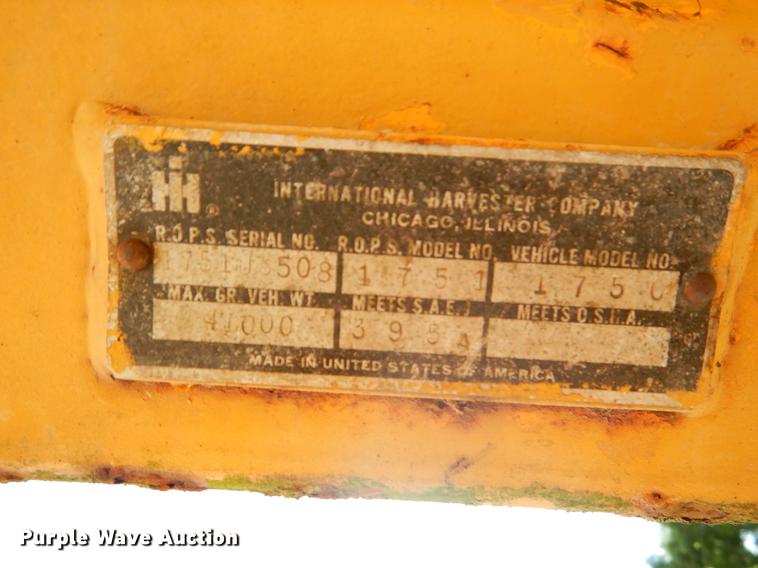 image for item EK9551 1978 Dresser 175C track loader