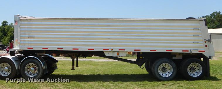 image for item EK9557 2007 Travis S96 end dump trailer