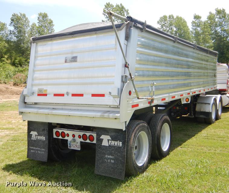 image for item EK9557 2007 Travis S96 end dump trailer