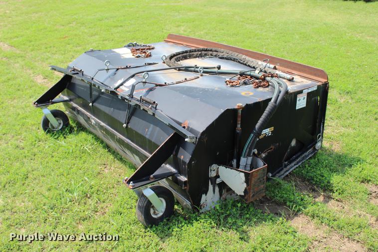 image for item EK9565 John Deere BP72 skid steer sweeper attachment