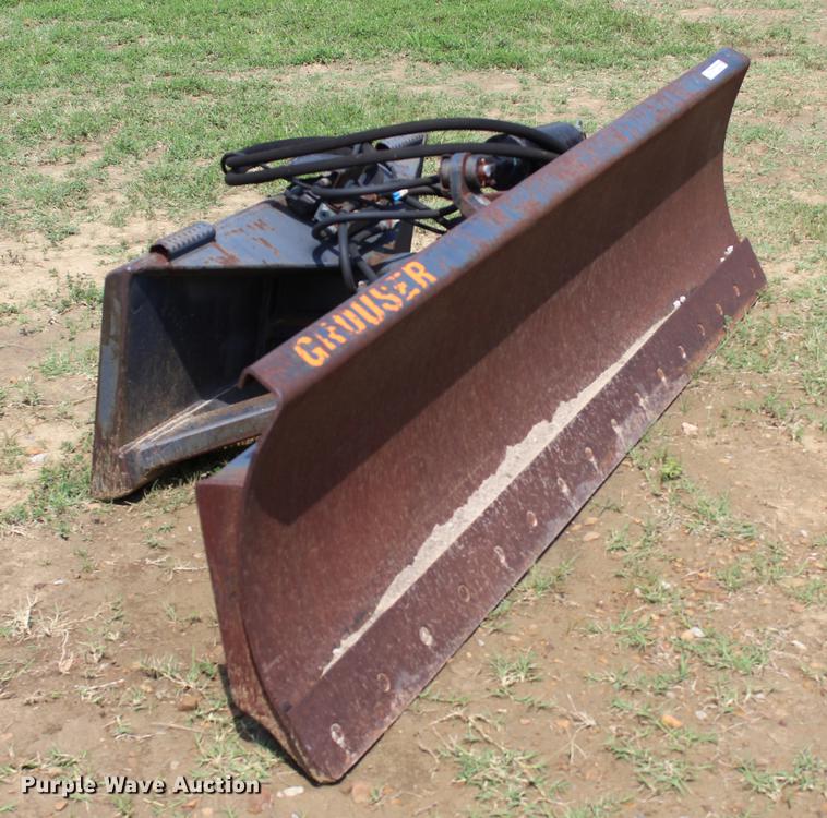 image for item EK9566 Grouser steel four way skid steer blade